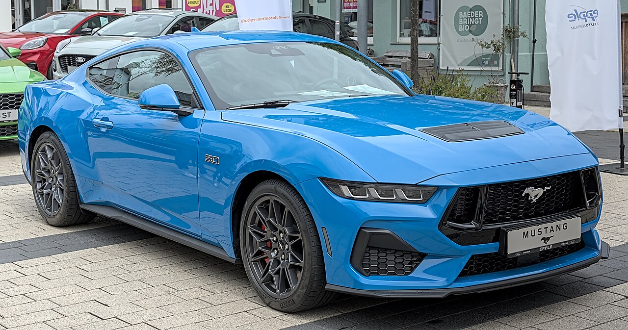 Ford Mustang reference photograph