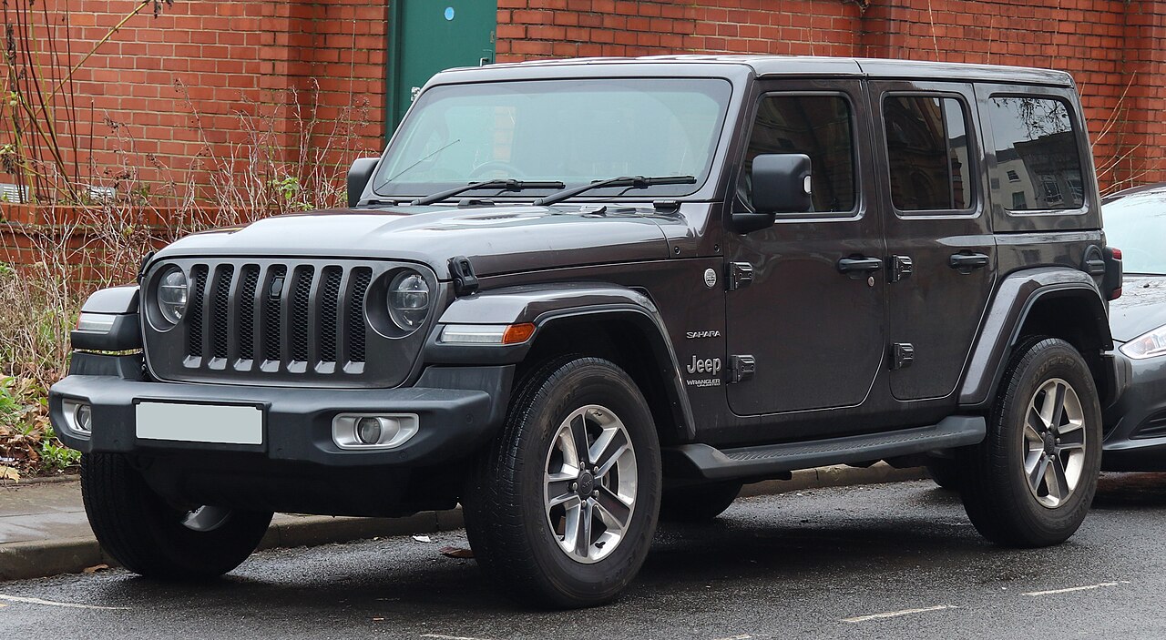 Jeep Wrangler reference photograph